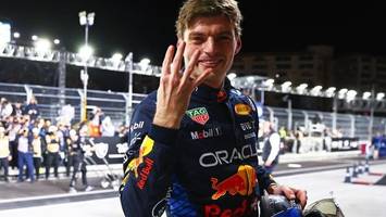 Max Verstappen zum vierten Mal Formel-1-Weltmeister